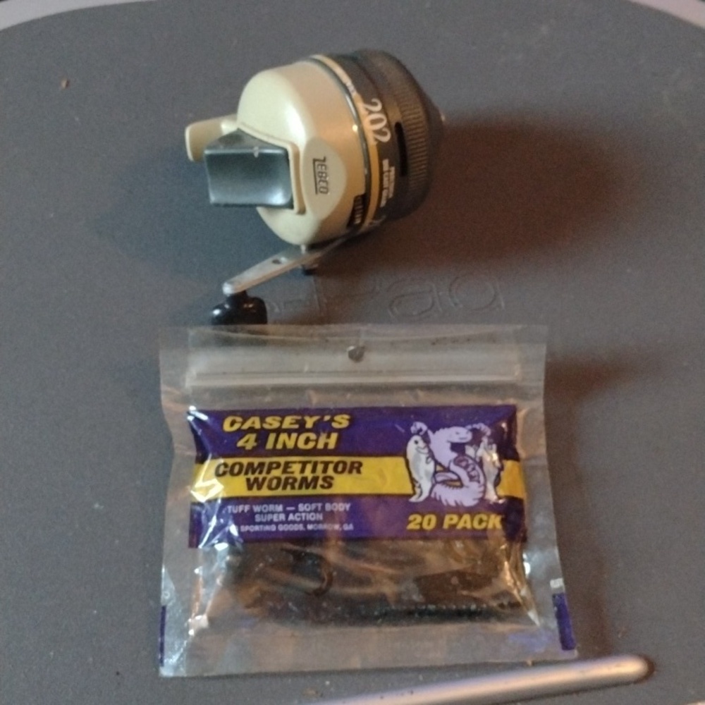 Zebco Fishing Reel and Lures